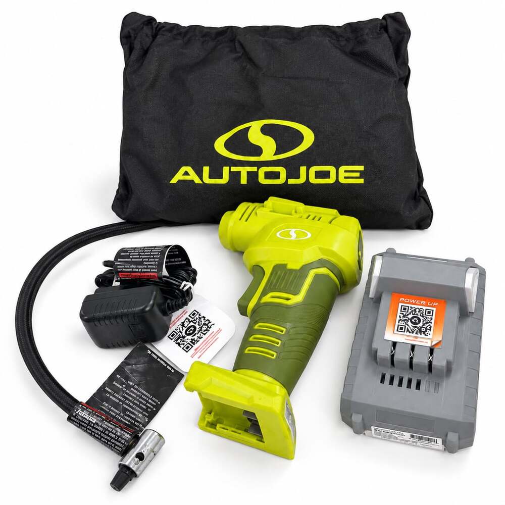 Sun Joe 24V-AJC-LTE Cordless Tire Inflator Air Compressor – Missing Nozzles